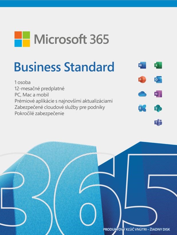 Microsoft 365 Business Standard SK (1 rok)0 