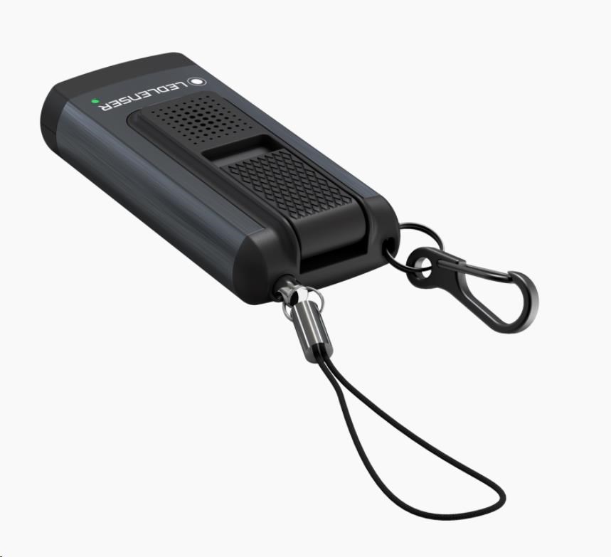 LEDLENSER svítilna s osobním alarmem K6R SAFETY GRAY - Box3 