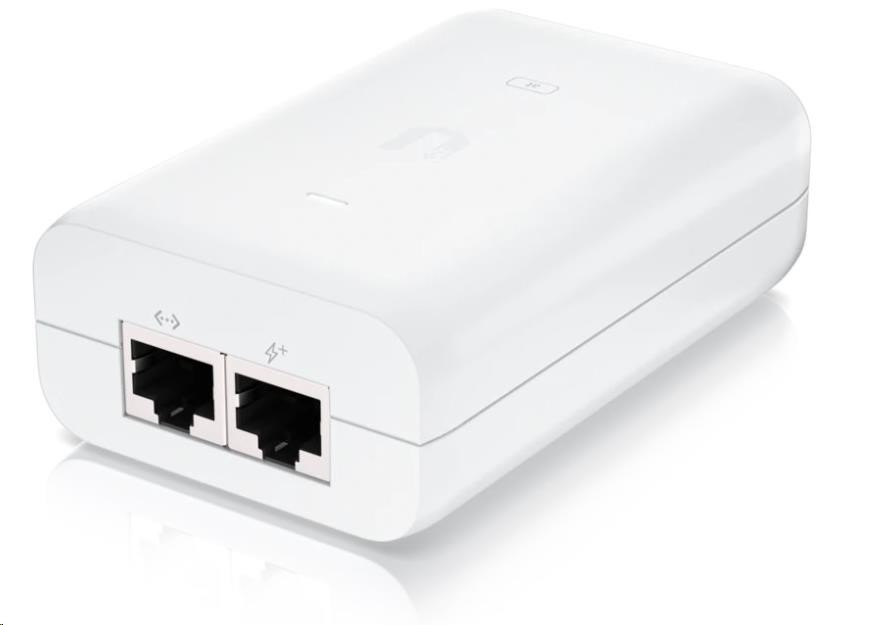 UBNT U-POE-at - Gigabitový injektor PoE,  802.3at,  30W0 