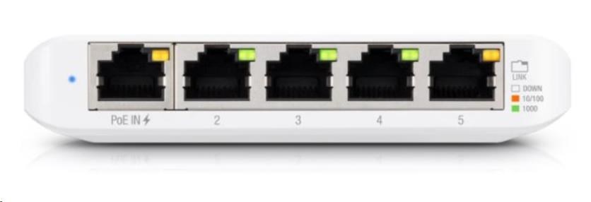 UBNT UniFi Switch USW-Flex-Mini-5,  5-pack [5xGigabit,  1xPoE In]2 