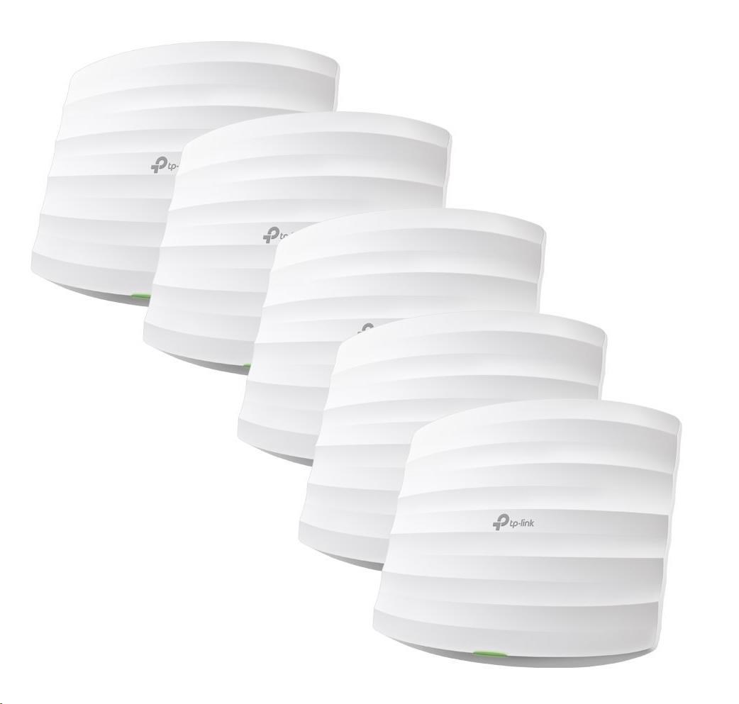 TP-Link EAP245(5-pack) V3 AC1750 WiFi Ceiling/ Wall Mount AP, bez POE, Omada SDN0 