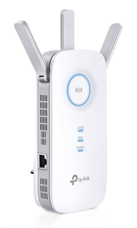 TP-Link RE550 OneMesh/ EasyMesh WiFi5 Extender/ Repeater (AC1900, 2, 4GHz/ 5Ghz, 1xGbELAN)1 