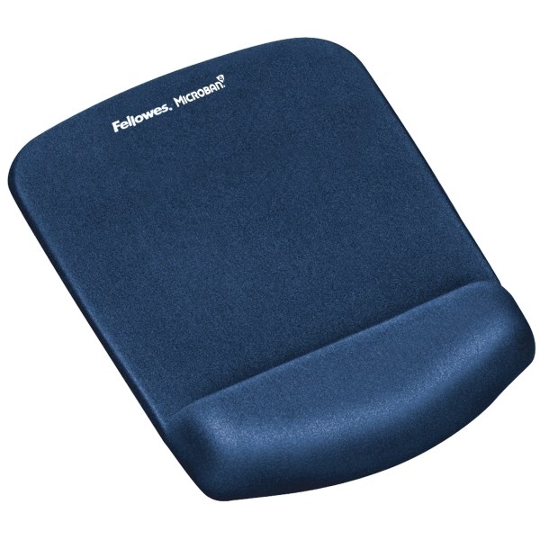 Podložka pod myš a zápästie Fellowes PlushTouch Blue0 
