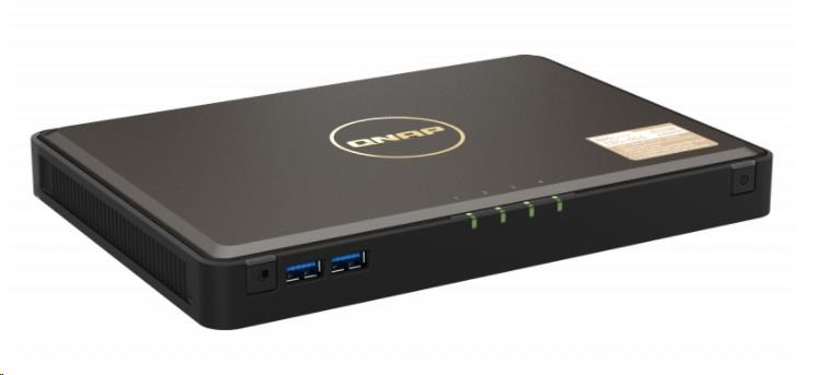 QNAP TBS-464-8G (4C/CeleronN5105/2,9GHz/8GBRAM/4xM.2/2x2,5GbE/3xUSB2.0/2xUSB3.2/2xHDMI)0 