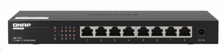 QNAP switch QSW-1108-8T (8x2, 5GbE, fanless)0 