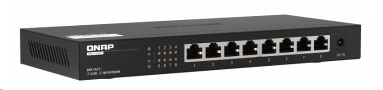 QNAP switch QSW-1108-8T (8x2, 5GbE, fanless)1 