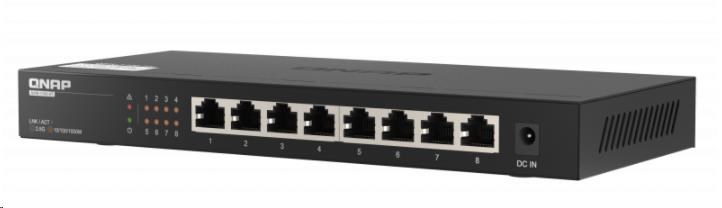 QNAP switch QSW-1108-8T (8x2, 5GbE, fanless)3 