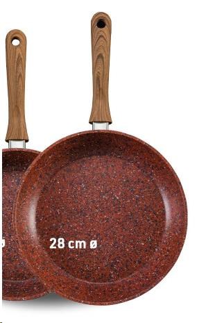 Livington Copper & Stone Pan 28 cm1 