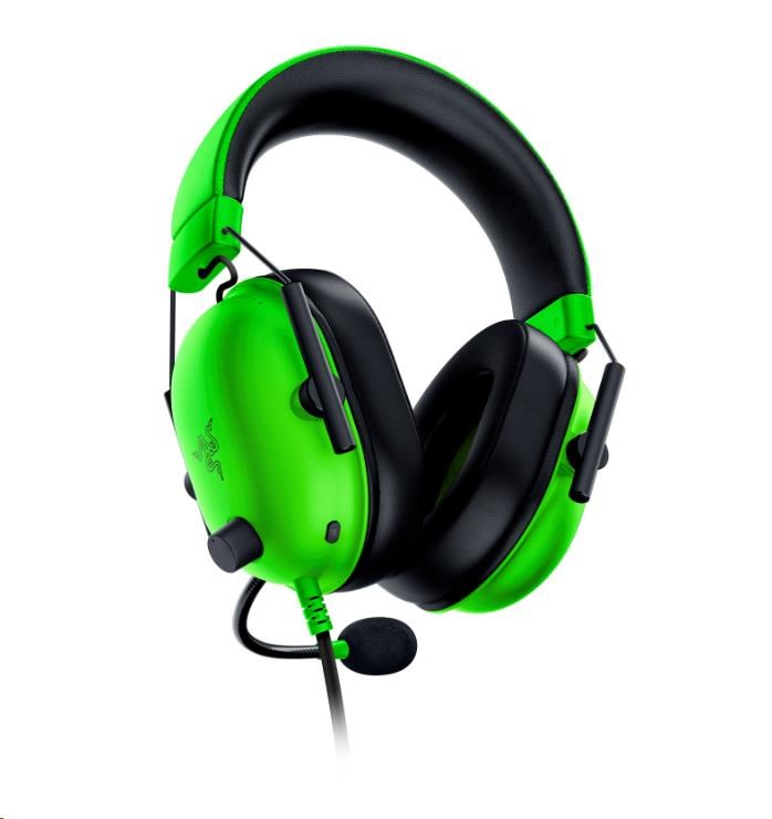 RAZER sluchátka Blackshark V2 X, drátové, zelená1 