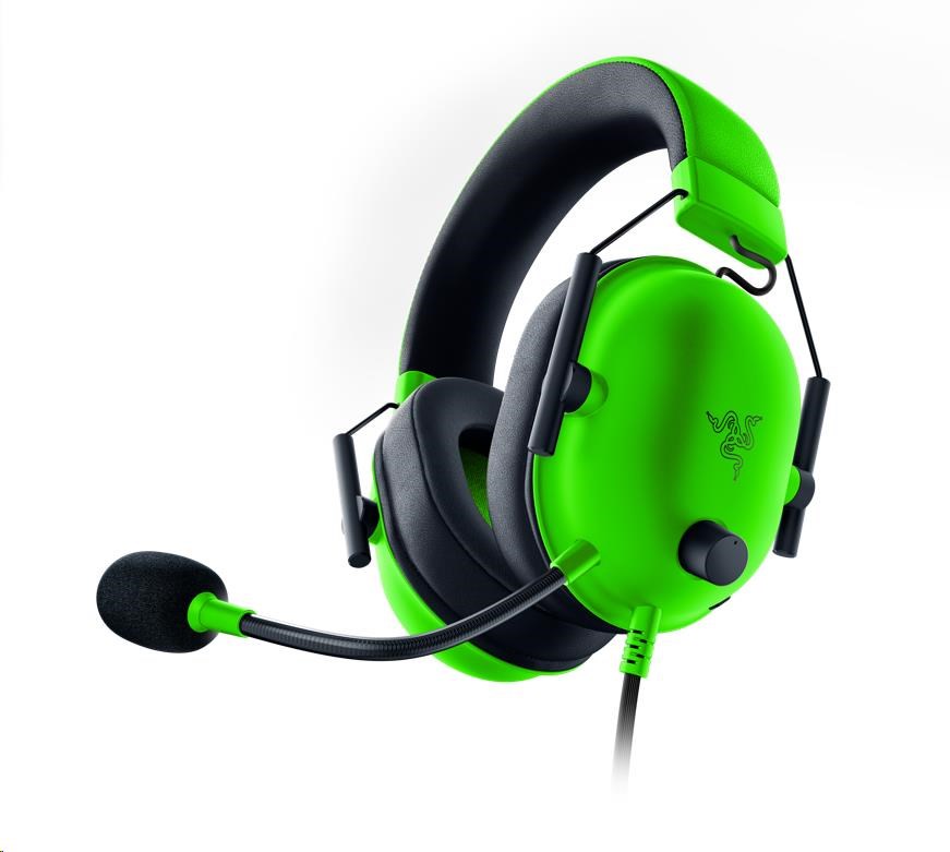 RAZER sluchátka Blackshark V2 X, drátové, zelená2 