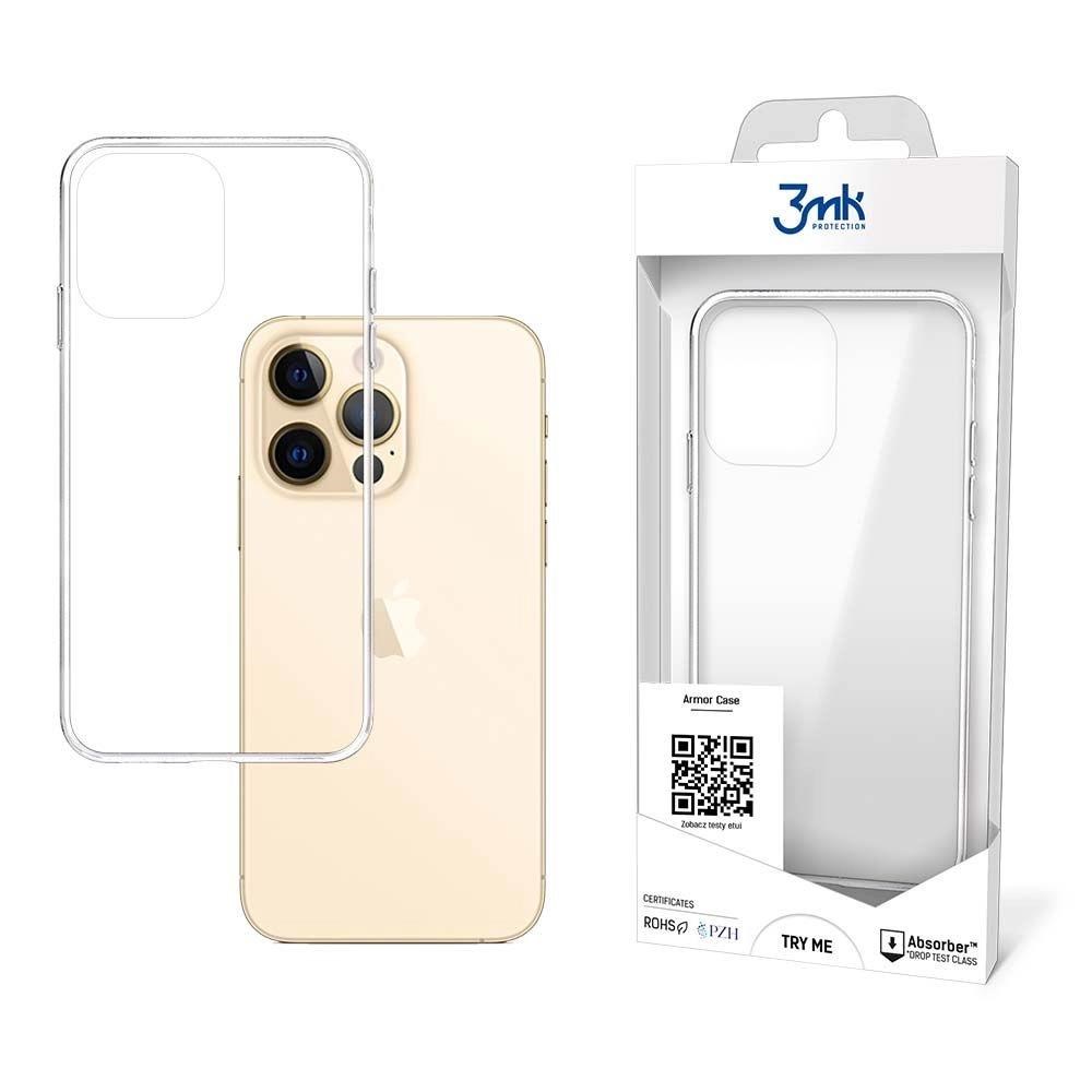 3mk ochranný kryt Armor case pro Apple iPhone 13 Pro,  čirá0 