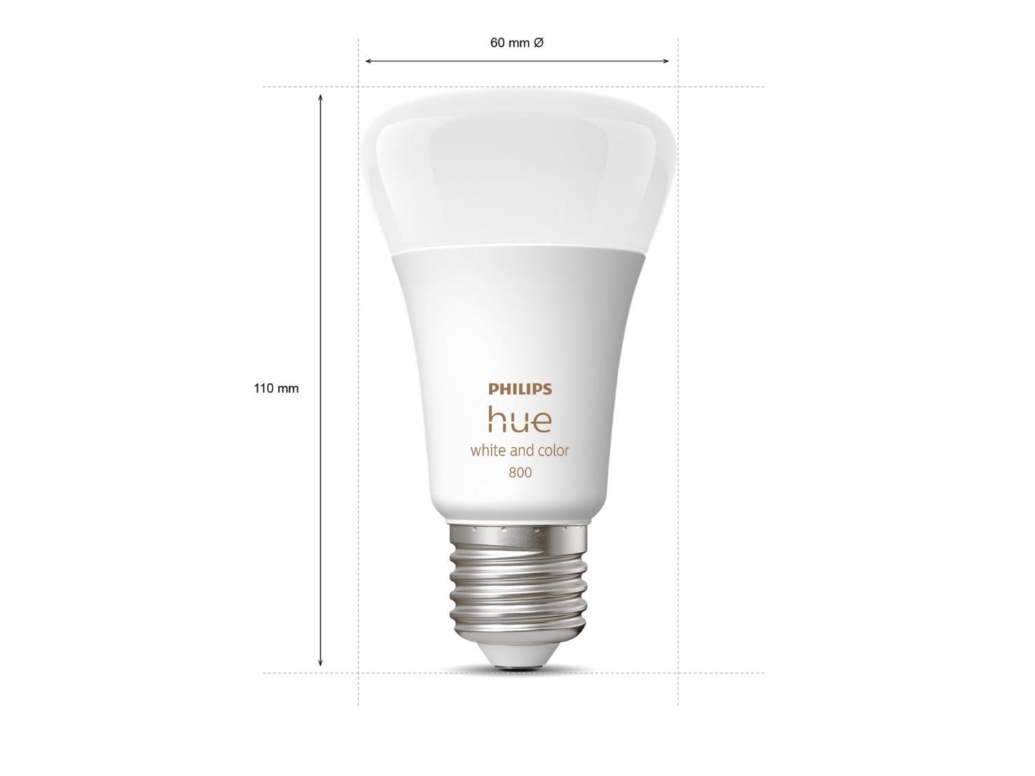 Philips Hue White and Color Ambiance 6.5W 800 E27 4ks3 