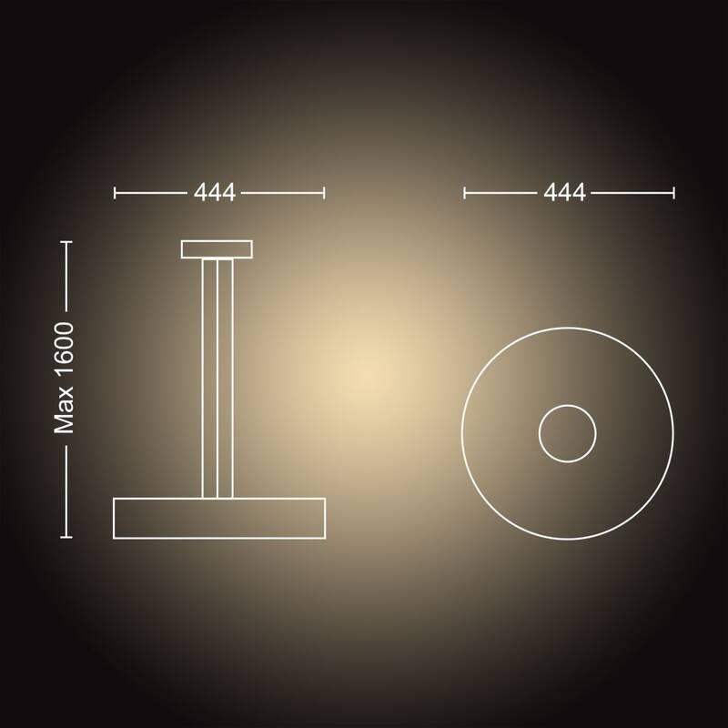 Philips Hue Enrave závěsné černé2 