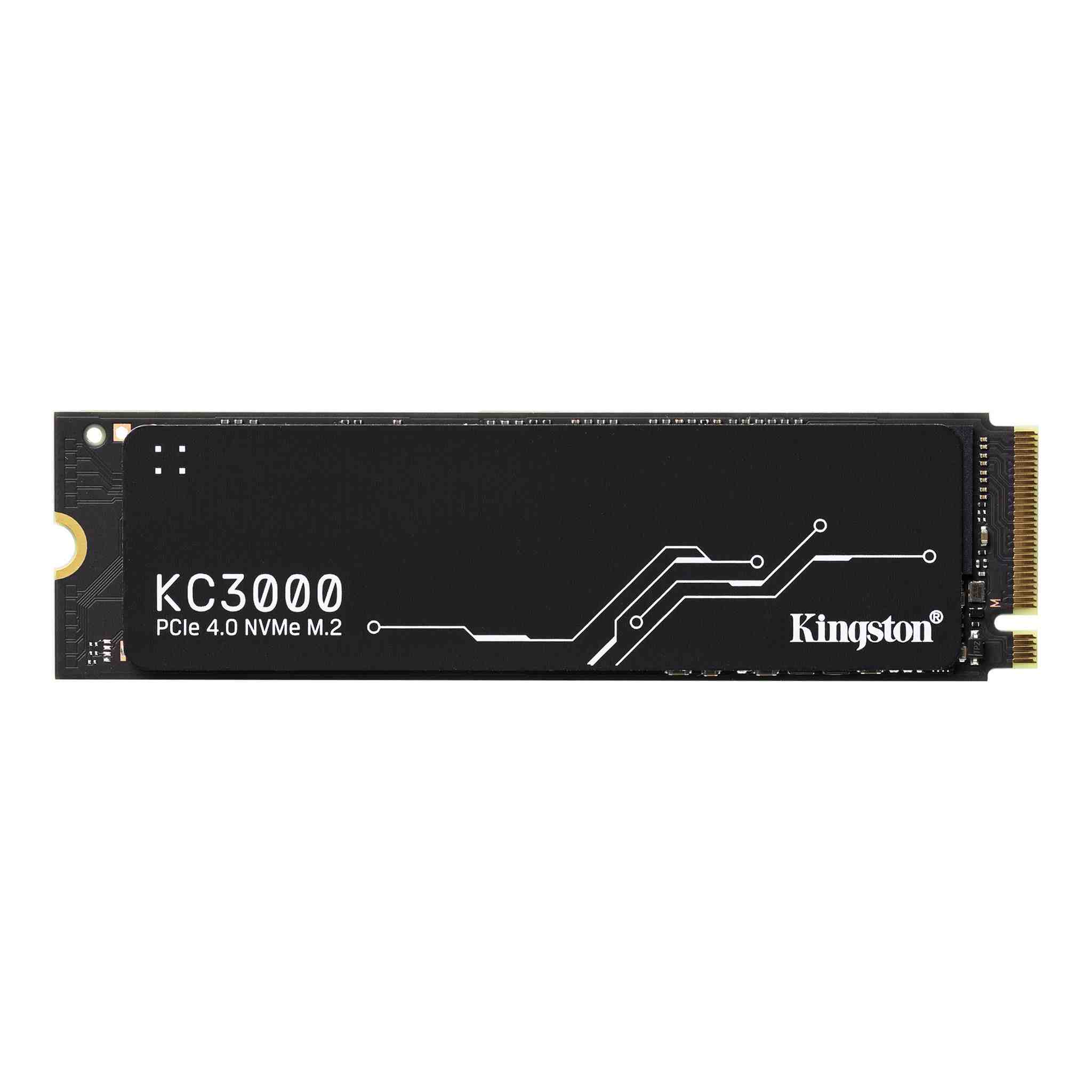 SSD disk Kingston 1024 GB KC3000 M.2 2280 NVMe™ PCIe Gen 4 (R 7000 MB/ s; W 6000 MB/ s)0 