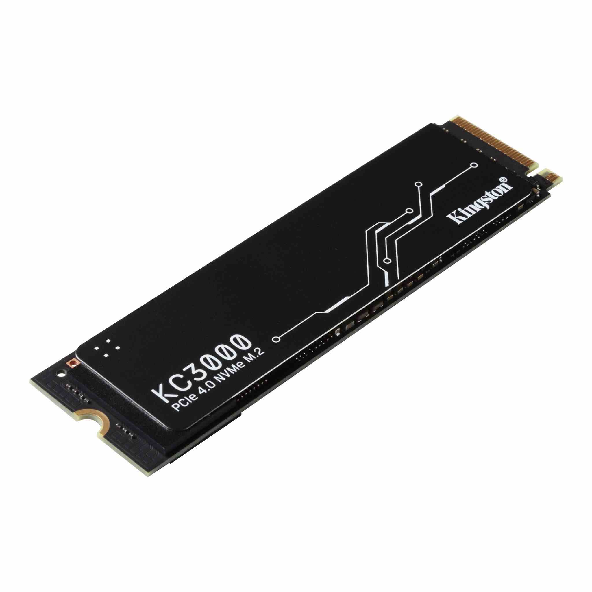 SSD disk Kingston 4096 GB KC3000 M.2 2280 NVMe™ PCIe Gen 4 (R 7000 MB/ s; W 7000 MB/ s)1 