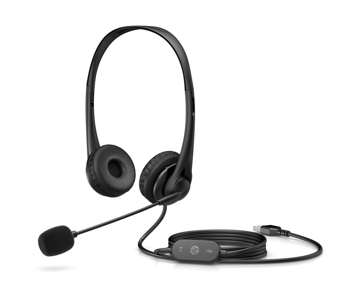 HP Wired USB-A Stereo Headset EURO1 