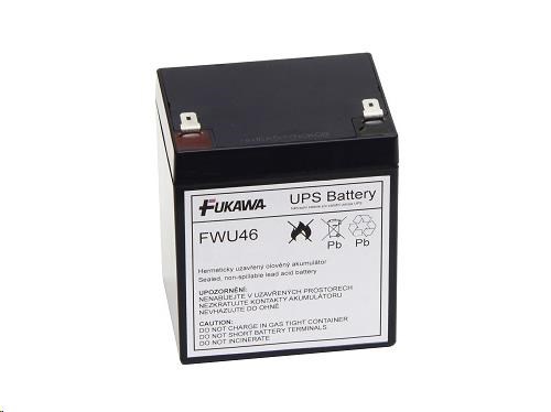 Batéria - FUKAWA FWU-46 náhradná batéria pre RBC46 (12V/ 5Ah)0 