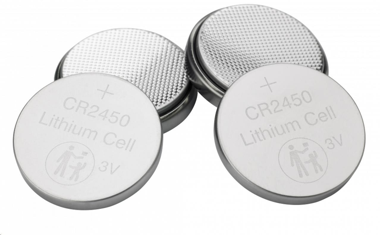VERBATIM Lithium baterie CR2450 3V 4 Pack2 