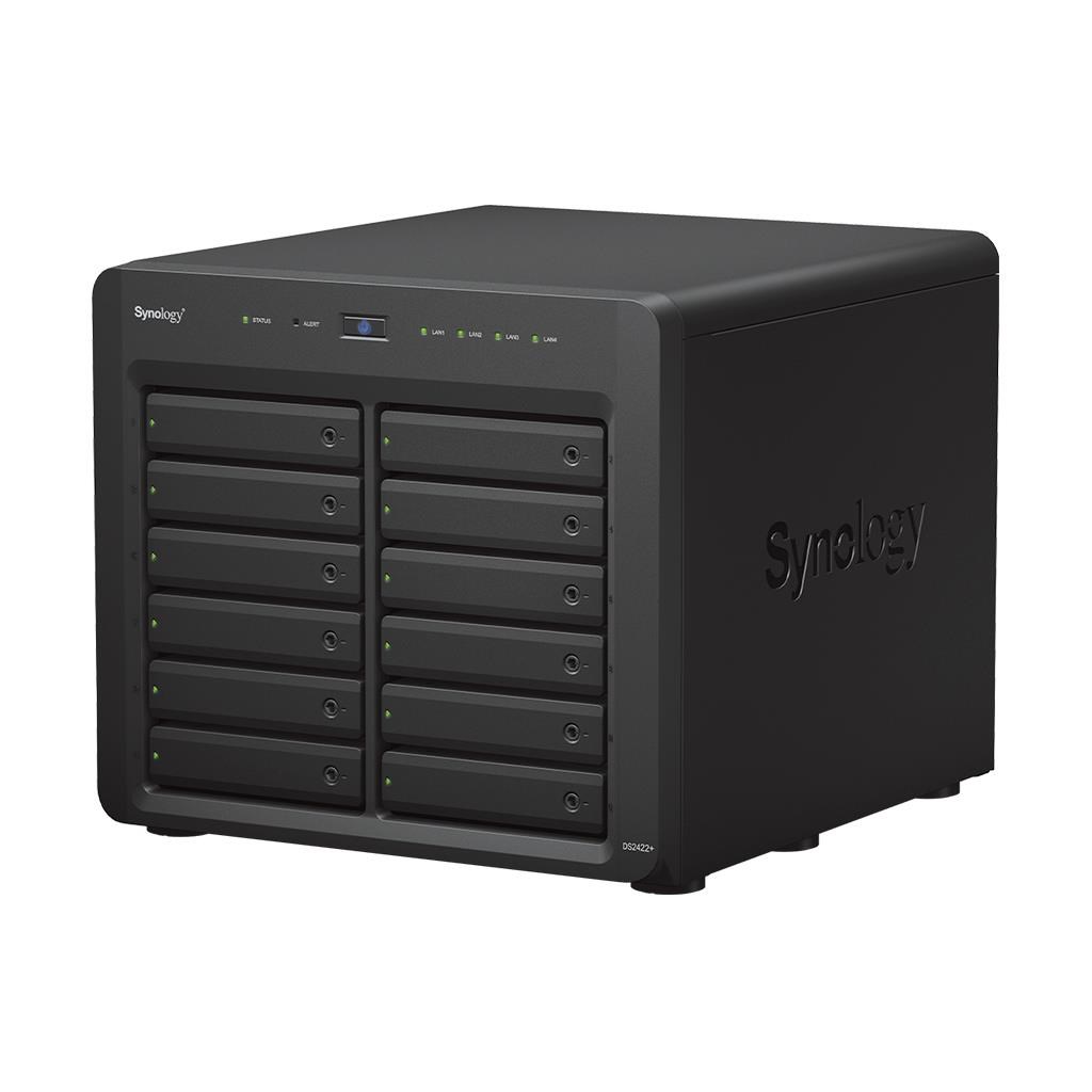 Synology DS2422+ DiskStation (4C/RyzenV1500B/2,2GHz/4GBRAM/12xSATA/2xUSB3.0/4xGbE/1xPCIe)5 