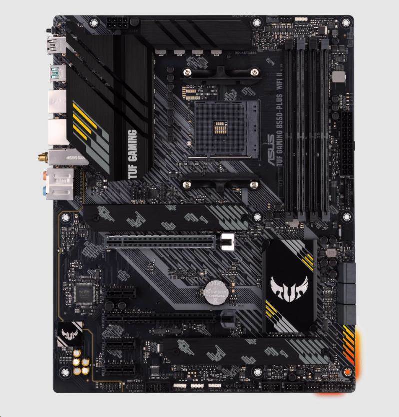 ASUS MB Sc AM4 TUF GAMING B550-PLUS (WI-FI) II,  AMD B550,  4xDDR4,  1xDP,  1xHDMI,  WI-FI1 