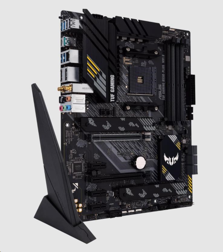 ASUS MB Sc AM4 TUF GAMING B550-PLUS (WI-FI) II,  AMD B550,  4xDDR4,  1xDP,  1xHDMI,  WI-FI4 