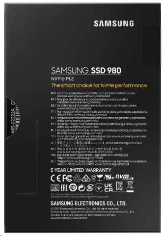 Bazar - Samsung SSD 980-1000GB-poškozený obal0 