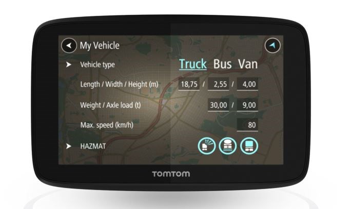 Bazar - TomTom GO PROFESSIONAL 6250 - z opravy,  nový kus v náhradním balení0 