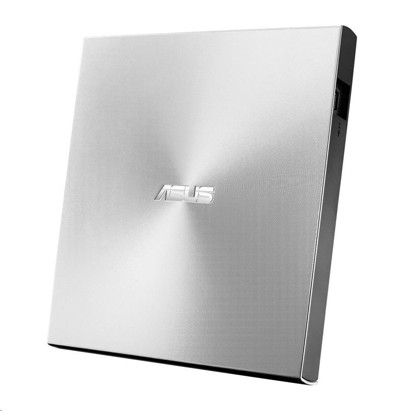 ASUS DVD ZenDrive SDRW-08U8M-U SILVER,  externá štíhla DVD-RW,  strieborná1 