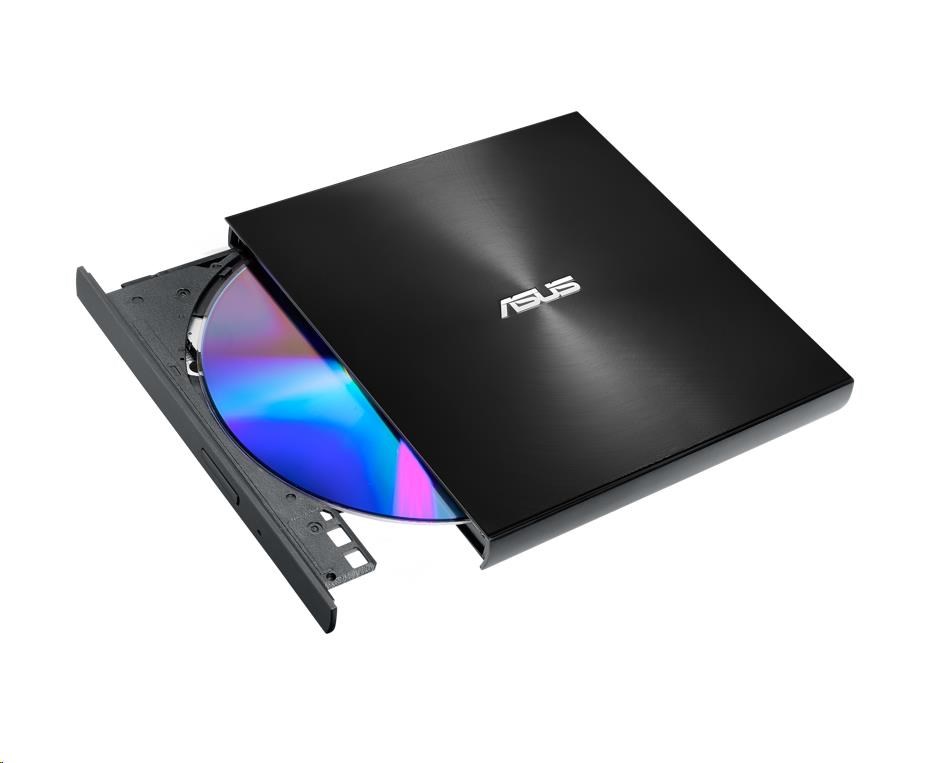 ASUS DVD ZenDrive SDRW-08U8M-U BLACK,  externá tenká DVD-RW mechanika,  čierna4 