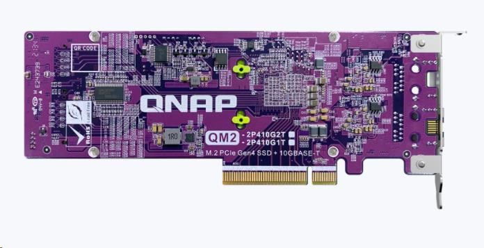 QNAP QM2 Card - QM2-2P410G1T4 