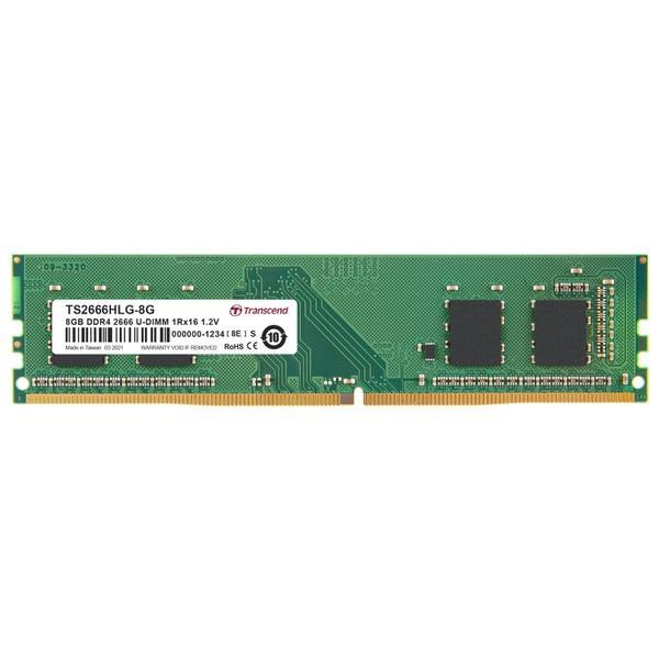 DDR4 8GB 2666MHz TRANSCEND 1Rx16 1Gx16 CL19 1.2V0 