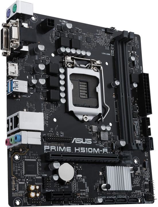 ASUS MB Sc LGA1200 PRIME H510M-R-SI,  Intel H510,  2xDDR4,  1xHDMI,  1xDVI,  1xVGA,  mATX5 