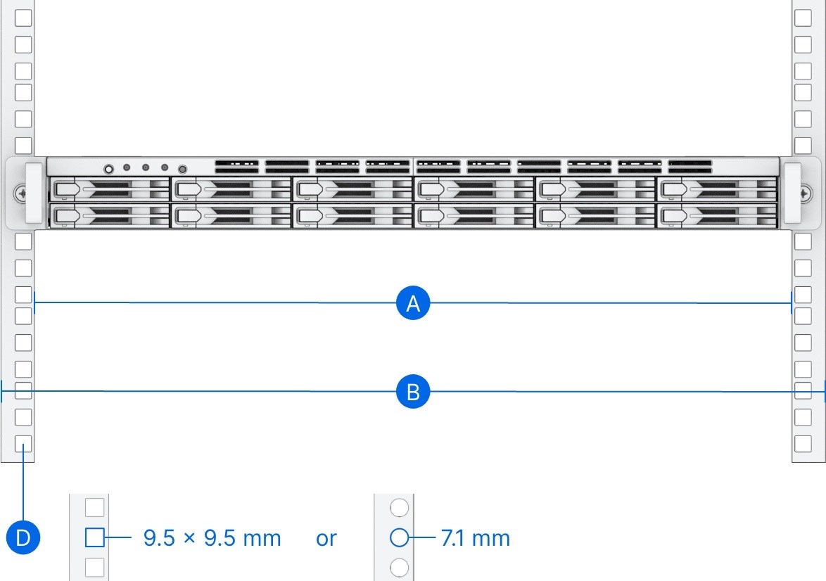 Sada koľajničiek Synology RKS-01 pre FS25002 