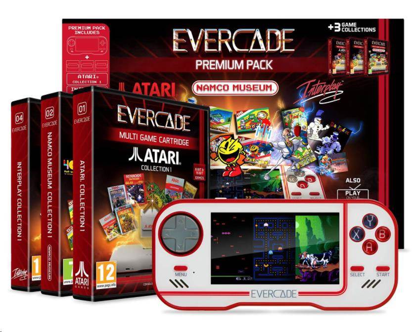 Evercade Handheld Premium Pack4 