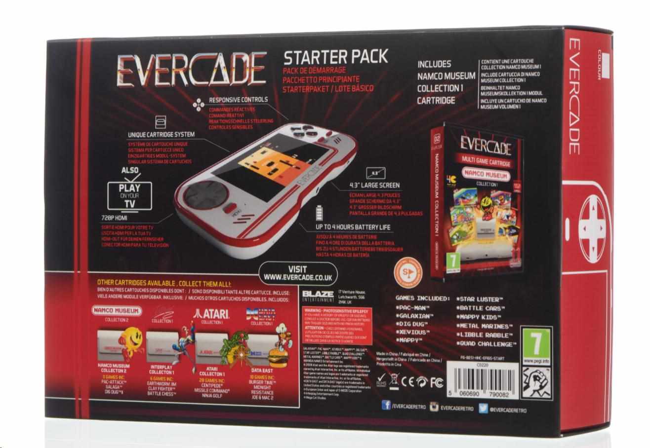 Evercade Handheld Starter Pack5 