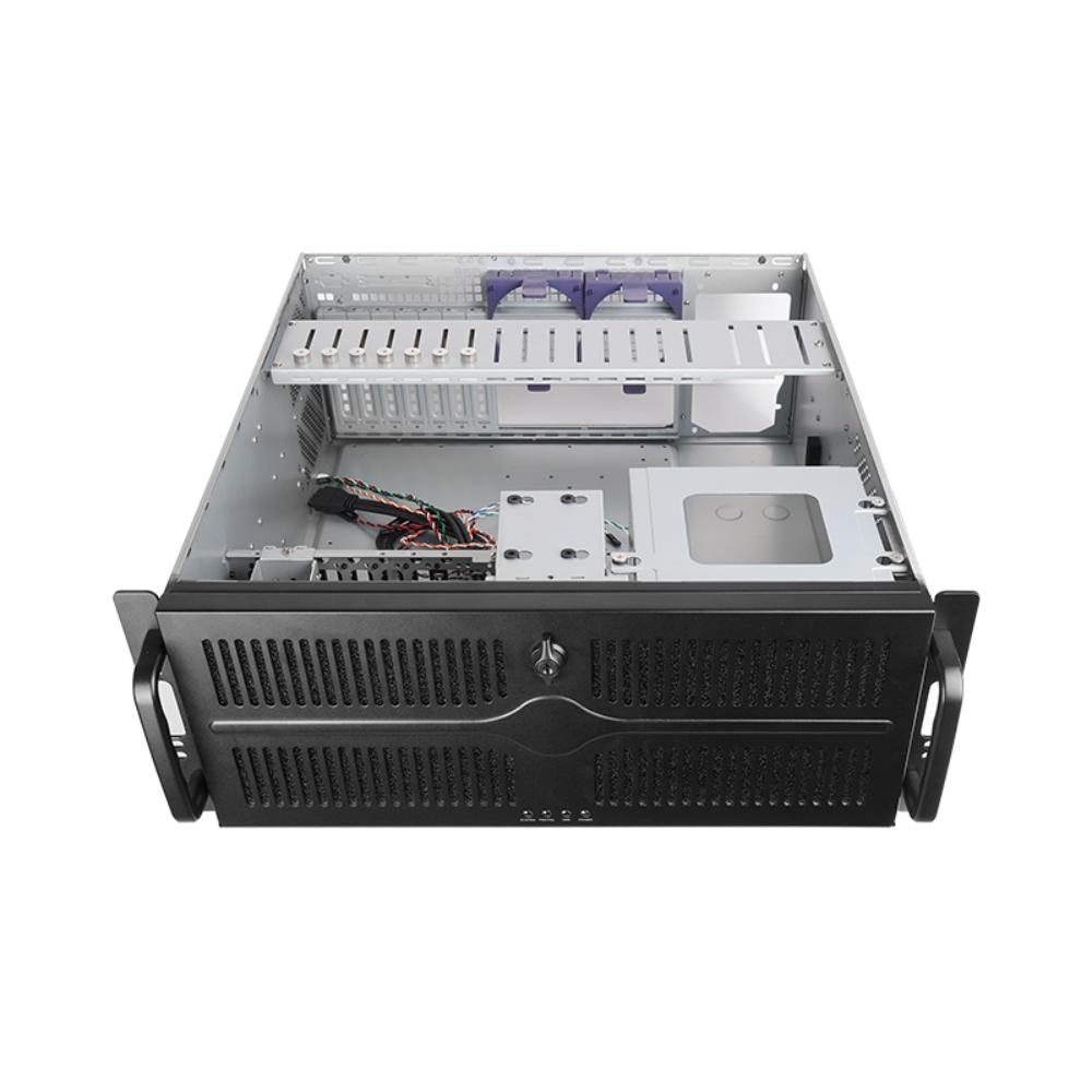 CHIEFTEC skříň Rackmount 4U ATX/ mATX,  UNC-409S-B-500BDF,  500W BDF-500S,  černá8 