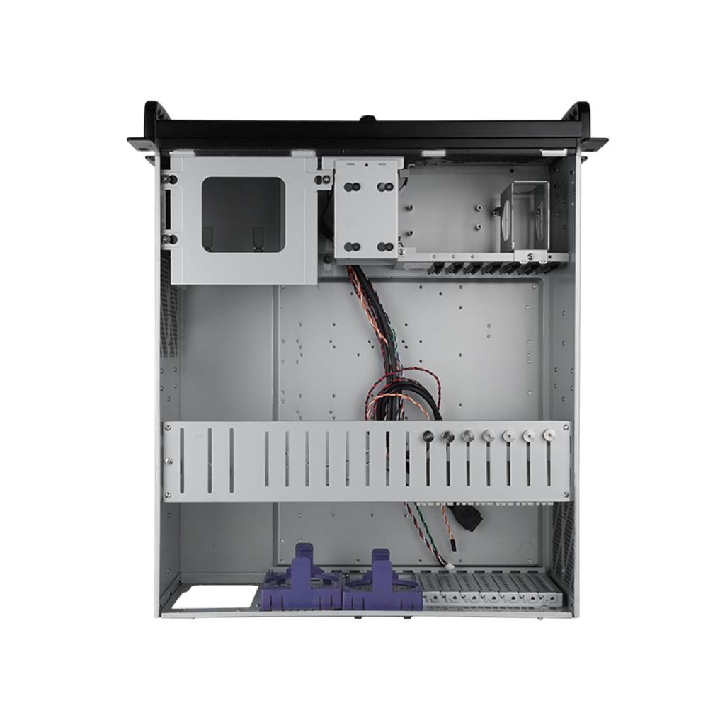 CHIEFTEC skříň Rackmount 4U ATX/ mATX,  UNC-409S-B-500BDF,  500W BDF-500S,  černá5 