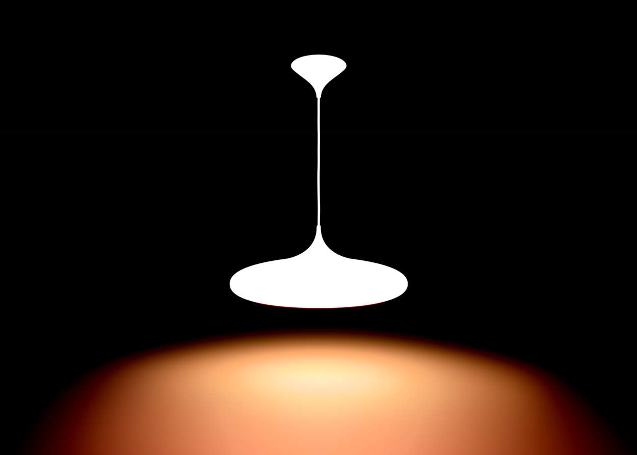 PHILIPS Cher Závěsné svítidlo,  Hue White ambiance,  230V,  1x39W integ.LED,  Bílá2 