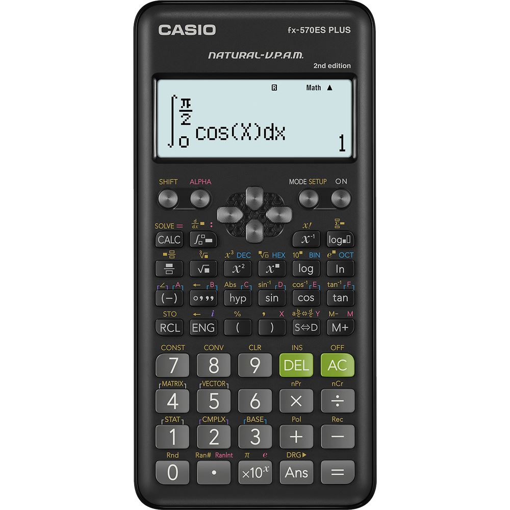 CASIO kalkulačka FX 570ES PLUS 2E, školní, krabička0 