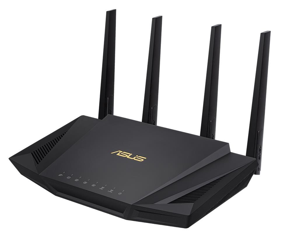 ASUS RT-AX58U V2 (AX3000) WiFi 6 Extendable Router,  AiMesh,  4G/ 5G Mobile Tethering0 