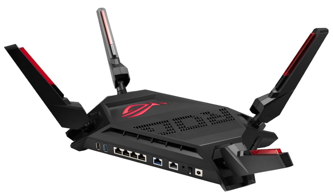 ASUS GT-AX6000 (AX6000) WiFi 6 Extendable Gaming Router,  2.5G porty,  AiMesh,  4G/ 5G Mobile Tethering1 