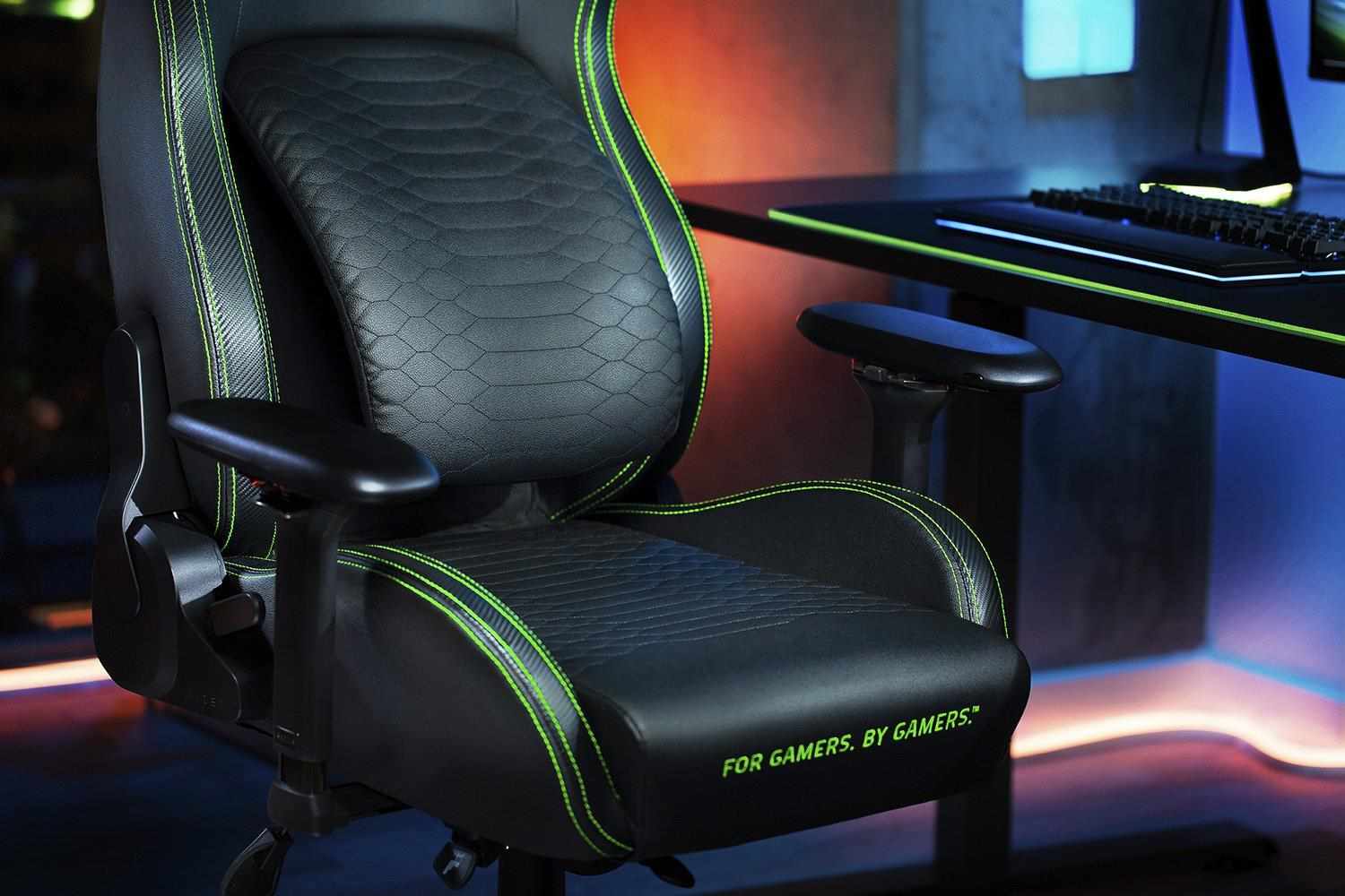 RAZER herní křeslo ISKUR Gaming Chair,  XL green5 