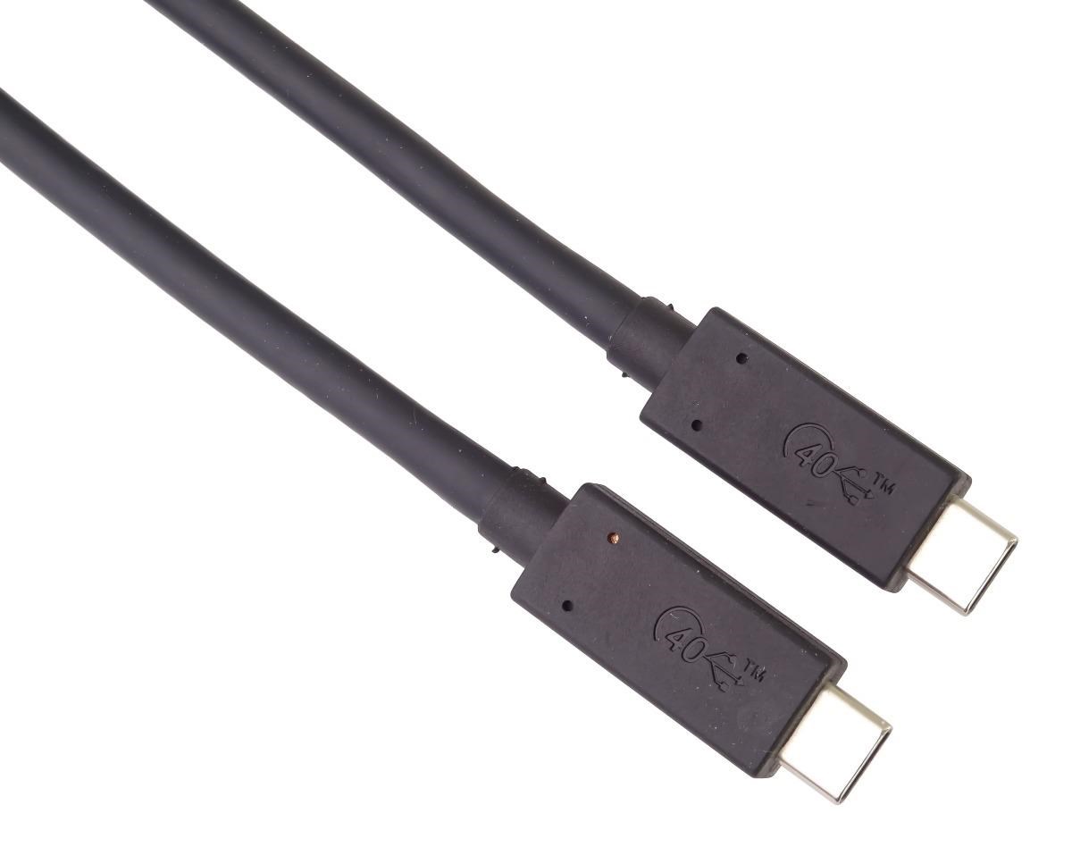 PREMIUMCORD USB4™ 40Gbps 8K@60Hz kábel Thunderbolt 3,  1, 2 m4 
