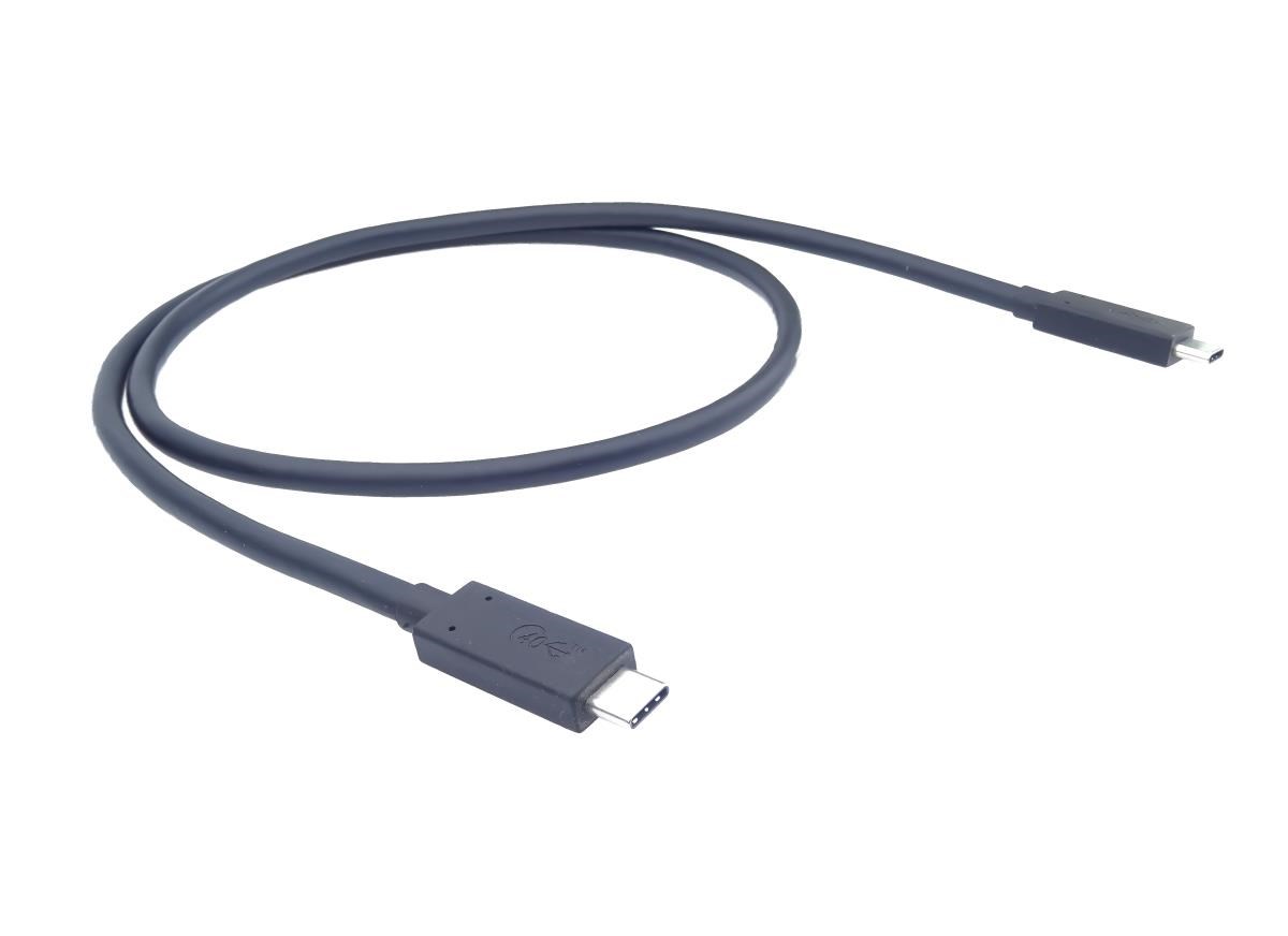 PREMIUMCORD USB4™ 40Gbps 8K@60Hz kábel Thunderbolt 3,  1, 2 m7 