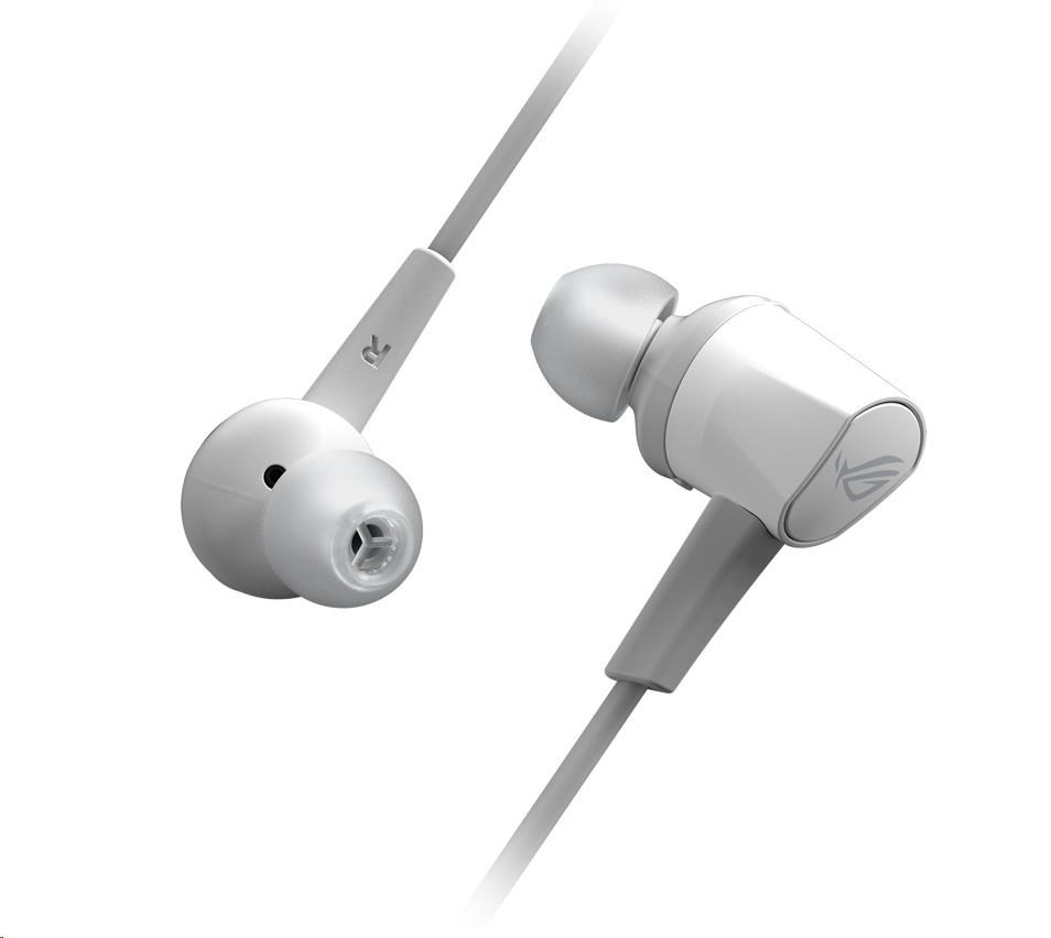 ASUS sluchátka ROG CETRA II CORE MOONLIGHT WHITE, In-ear Gaming Headphones, bílá2 