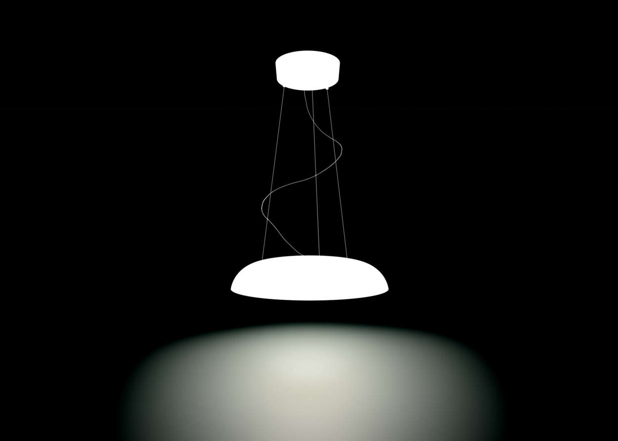 PHILIPS Amaze Závěsné svítidlo, Hue White ambiance, 230V, 1x39W integ.LED, Bílá0 
