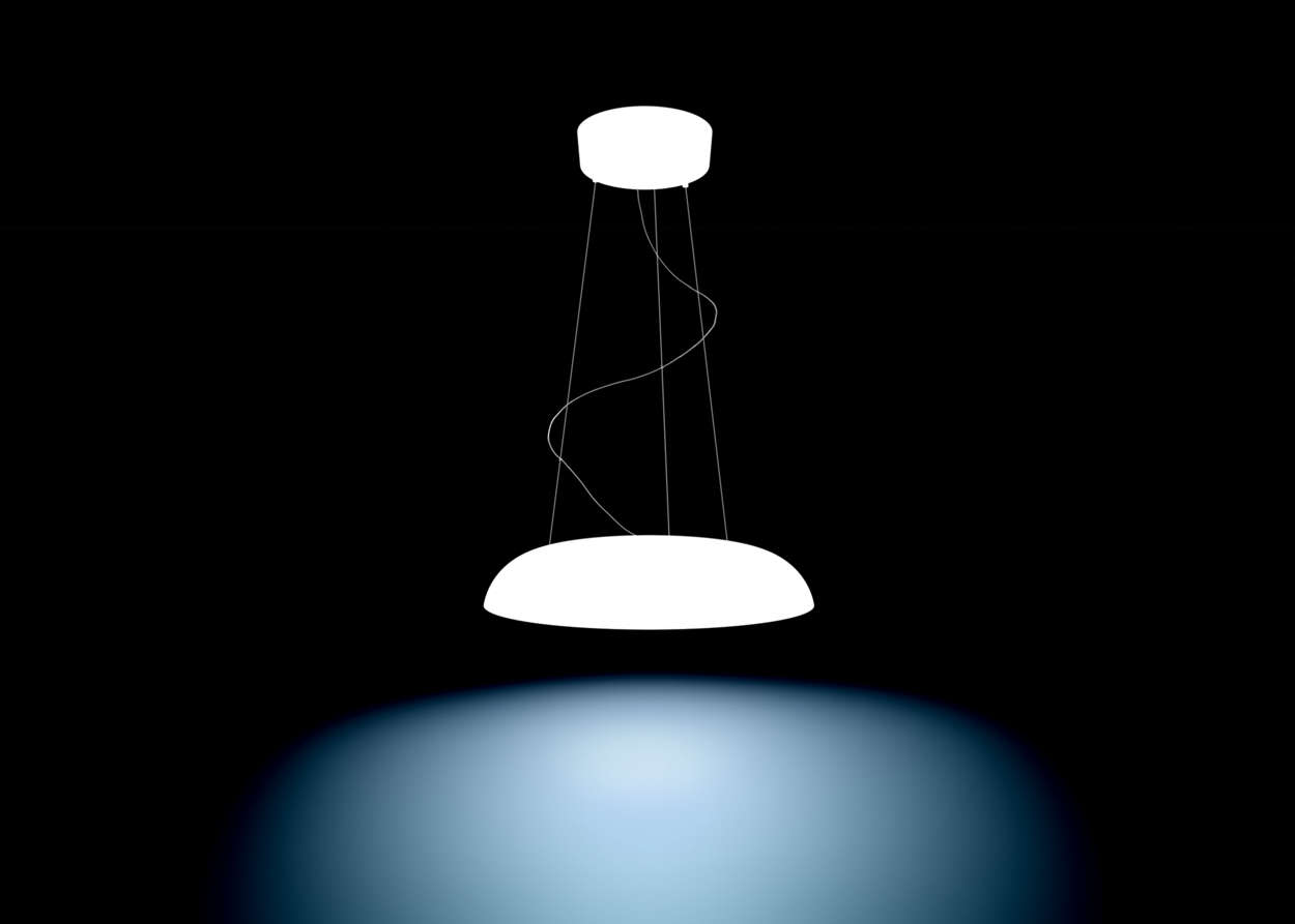 PHILIPS Amaze Závěsné svítidlo, Hue White ambiance, 230V, 1x39W integ.LED, Bílá8 
