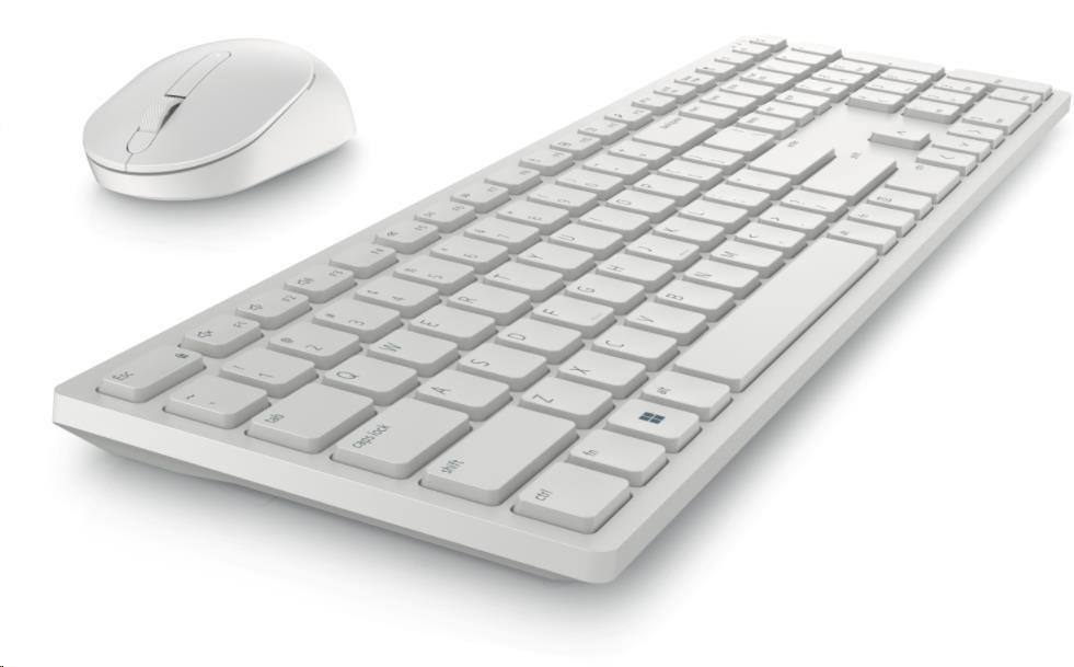 Dell Pro Wireless Keyboard and Mouse - KM5221W - German (QWERTZ) - White2 
