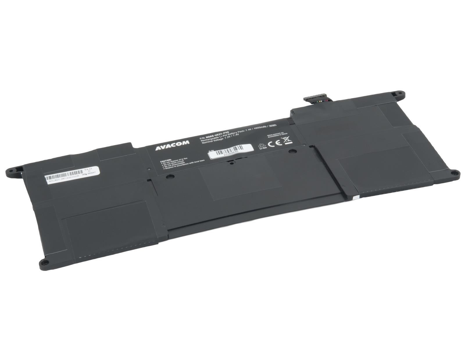 AVACOM Asus Zenbook UX21E Li-Pol 7, 4V 4800mAh 36Wh0 
