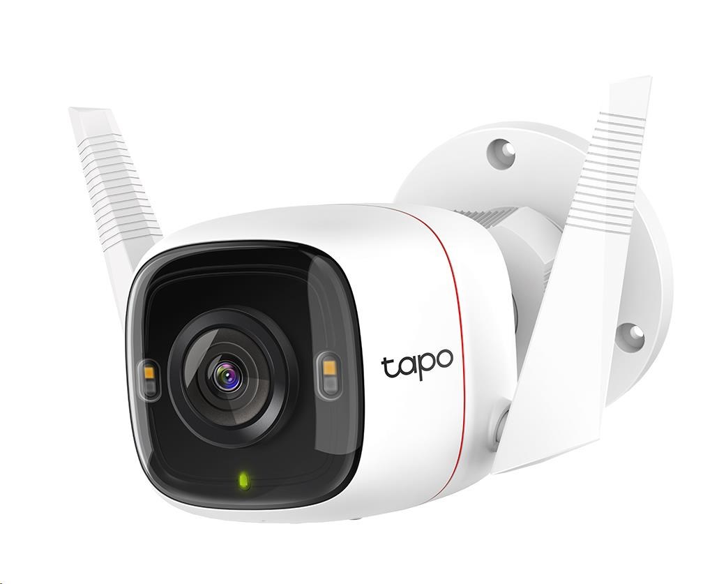 TP-Link Tapo C320WS venkovní kamera,  (4MP,  2K QHD 1440p,  WiFi,  IR 30m,  micro SD card)0 